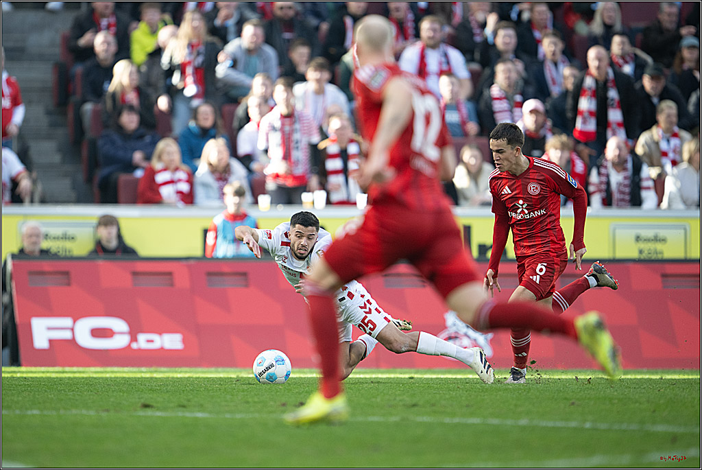 2. Fussball Bundesliga, 1.FC Köln - Fortuna Düsseldorf 1895, 23.02.2025